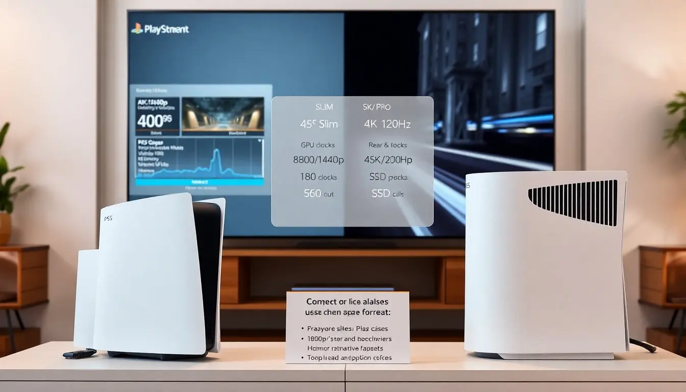 ps5 slim vs ps5 pro